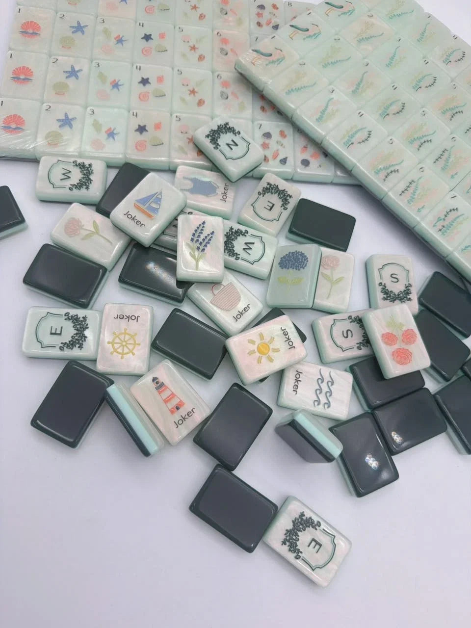 East Coast Sands Mahjong Tile Set Free Shipping