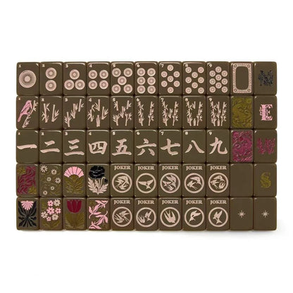 Luxury Heritage Green Mahjong Set Free shipping