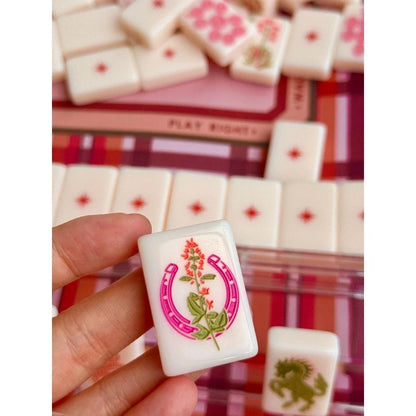 Luxury Wild Mare Desert Rose Mahjong tile set Free Shipping