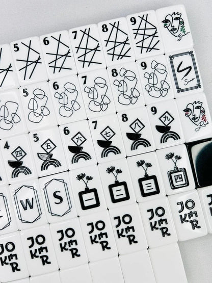 Deco Mahjong Tile Set American Mahjong Set Free Shipping